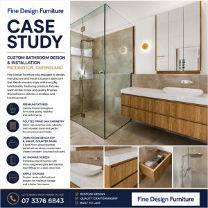 Bathroom cabinet installation and fit out Paddington QLD