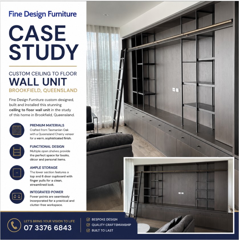 Custom wall unit installers Woolloongabba QLD