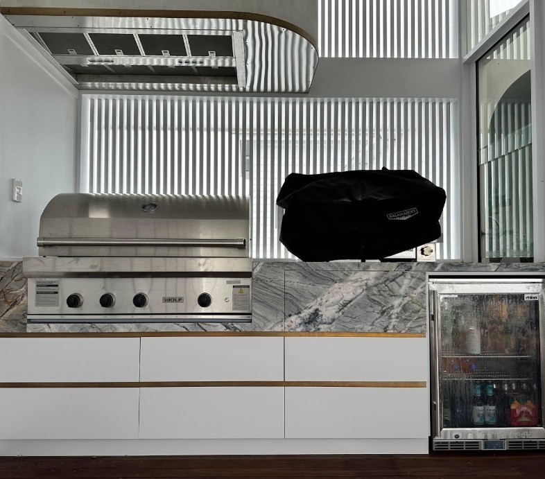 Indoor BBQ installation East Brisbane QLD