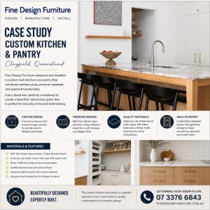 Pantry and kitchen installation Clayfield QLD