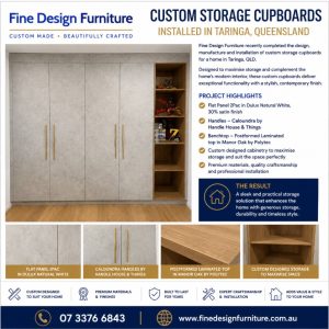 Custom storage cupboard installers Taringa QLD
